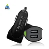 New design multi smart dual port USB car charger for mobile phone tablet