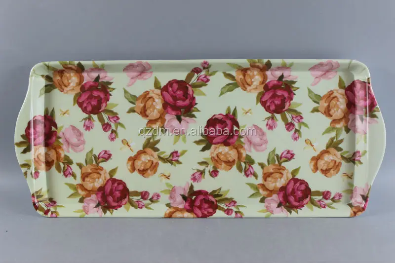 Homeware melamine rectangle tray