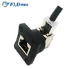 High Quality CAT5 & CAT6 Network Cable Using IP44 /RJ45 Signal Socket 90 Angle Internet Access