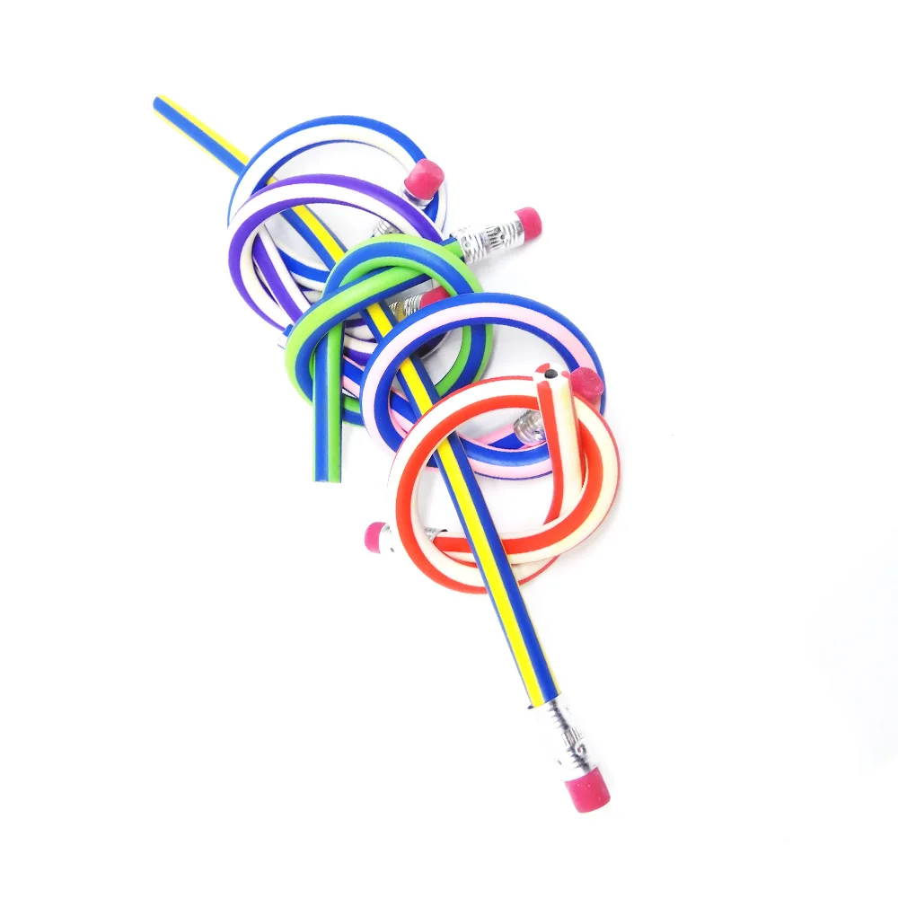 Bendy Flexible Soft Pencil with Eraser 5