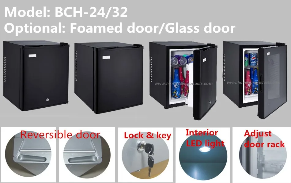 24L hot sale no noise hotel minibar thermoelectric mini fridge with CE approval
