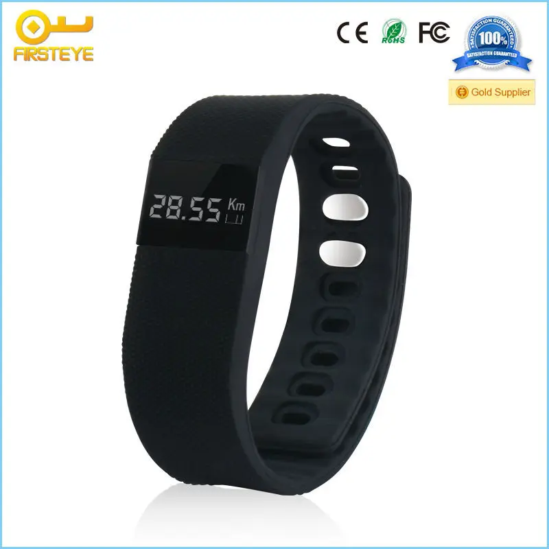 Waterproof Bluetooth 4.0 fitness activity wristband calorie tracker with pedometer fitness tracker