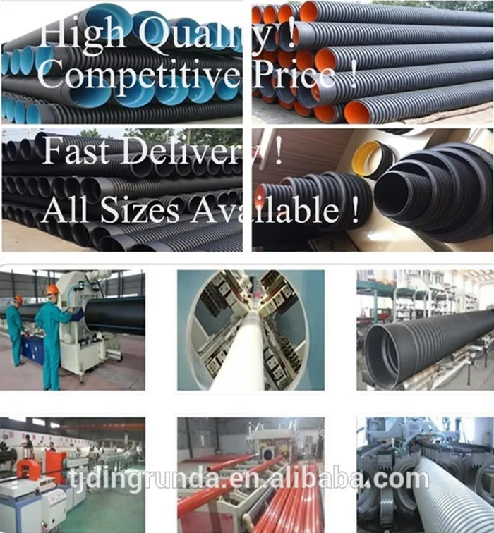 24inch 36inch Large Diameter Plastic Corrugated Pipe Buy Large