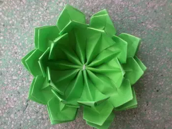 Verde Origami Flor De Loto Buy Flor De Loto Origami Product On Alibabacom