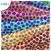 New Arrival Pu Synthetic glitter printing Leather For Shoes For Bags
