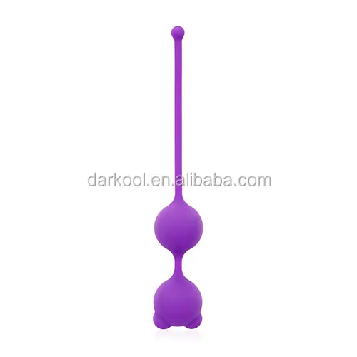 Amoura Vaginal Kegel Balls with textured silicone coating
