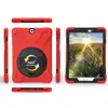 YEXIANG 360 Degree Rotation PC+SILICONE 3 In 1 Shockproof Hybrid Rugged Tablet Case For Samsung Tab S2 9.7" T810