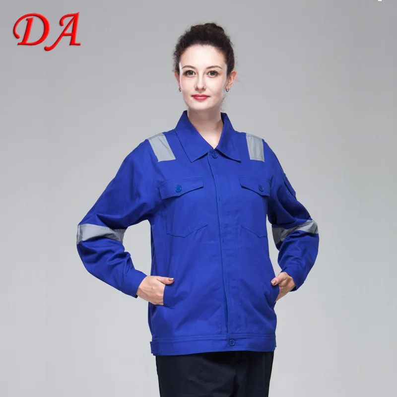 Women Safety Workers Overall Uniforms Antistatic Uniform Cheap Uniforms For Mechanic