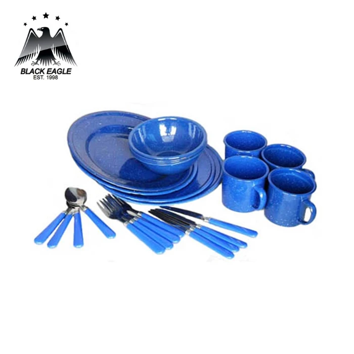 Wholesale Durable Enamel Picnic Camping Set For Gift Buy Durable
