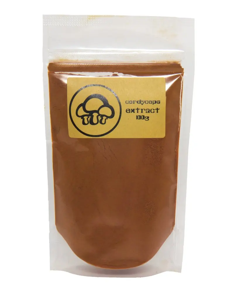Cordyceps Mushroom Extract Powder by Appropriated Cultures - 100g (3.5oz) bulk powder - Supports Immunity, Energy, Stamina
