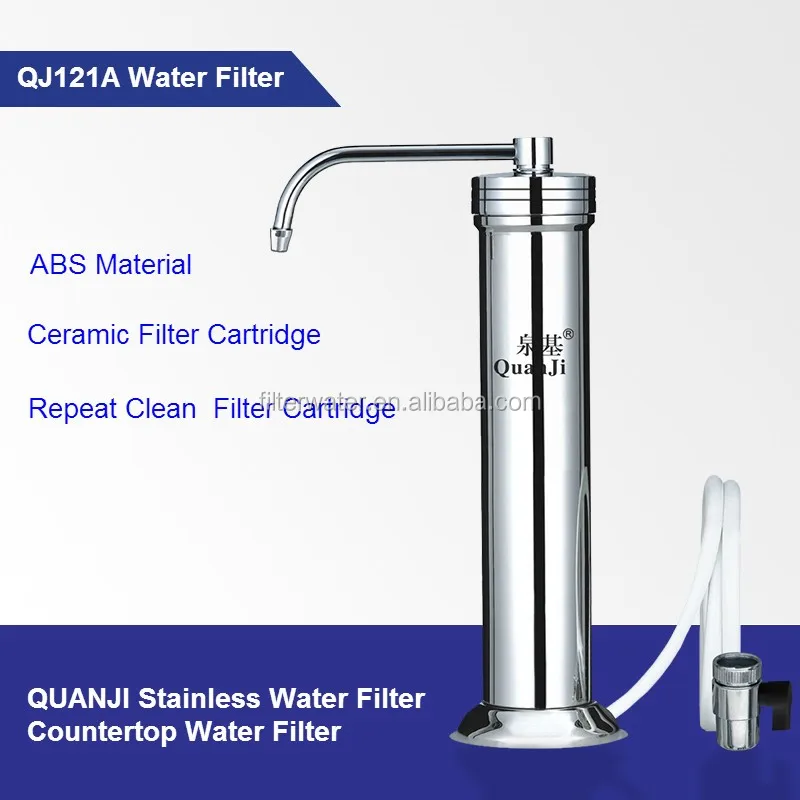 Domestic Tabletop Stainless Steel Water Filter Water Treatment For ...