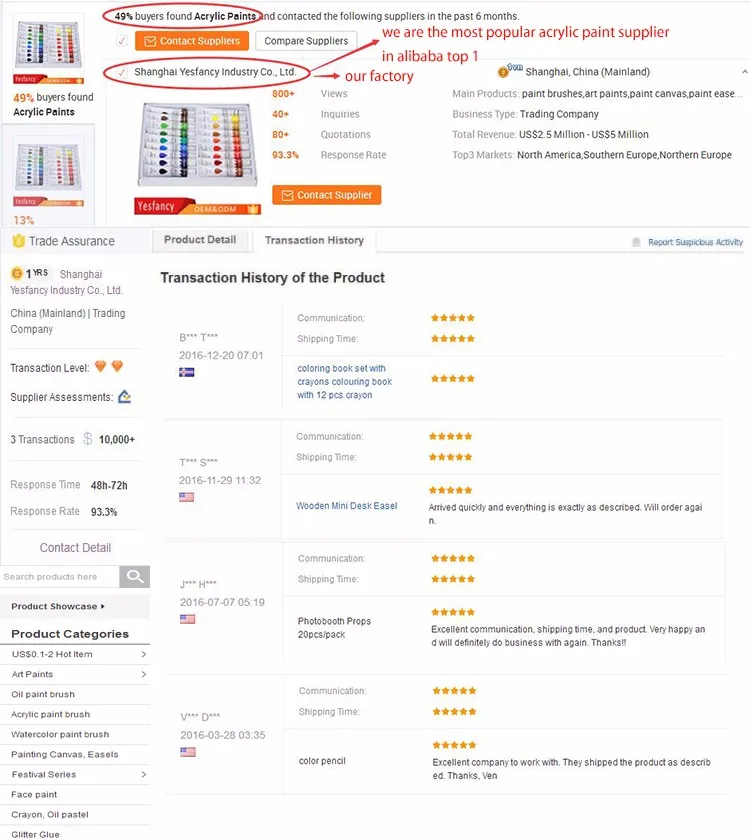 Private Label Stoving Varnish Handle Paint Tool Sai Brush Pack For Oil