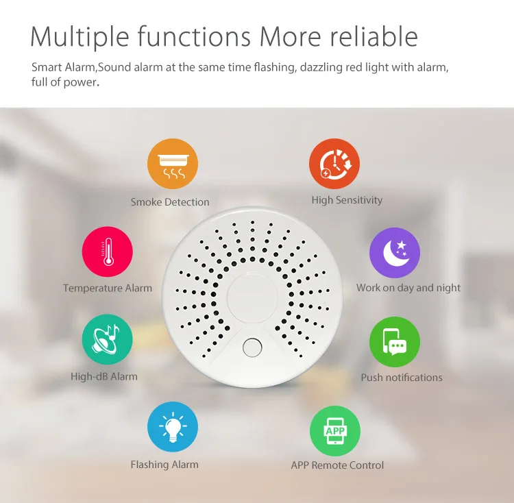 zigbee smoke detector