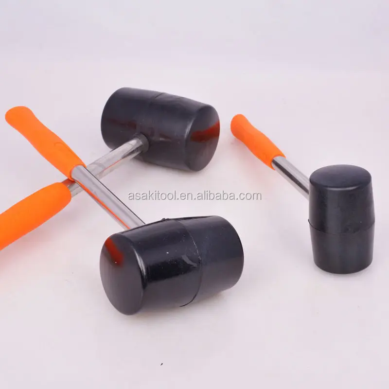 Asaki Black Rubber Hammer Tile Rubber Mallet Sizes Buy Rubber Mallet