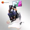 Amusement Park Ride Vr 9D flight simulator cockpit with 9d vr game 360 degree vr camera roller coaster flight training simulator