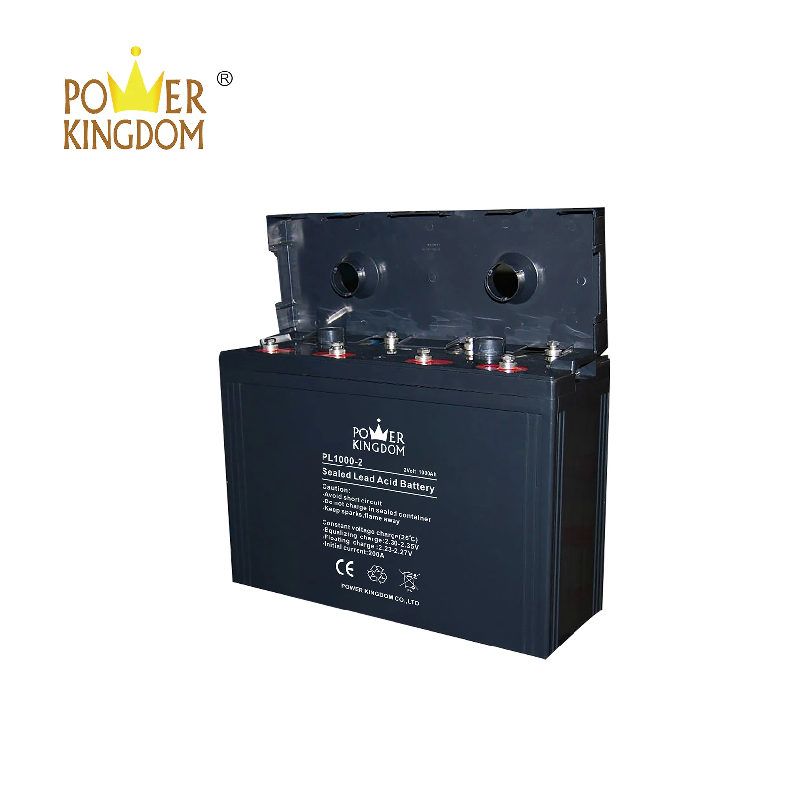 Power Kingdom New glass matt battery directly sale communication equipment