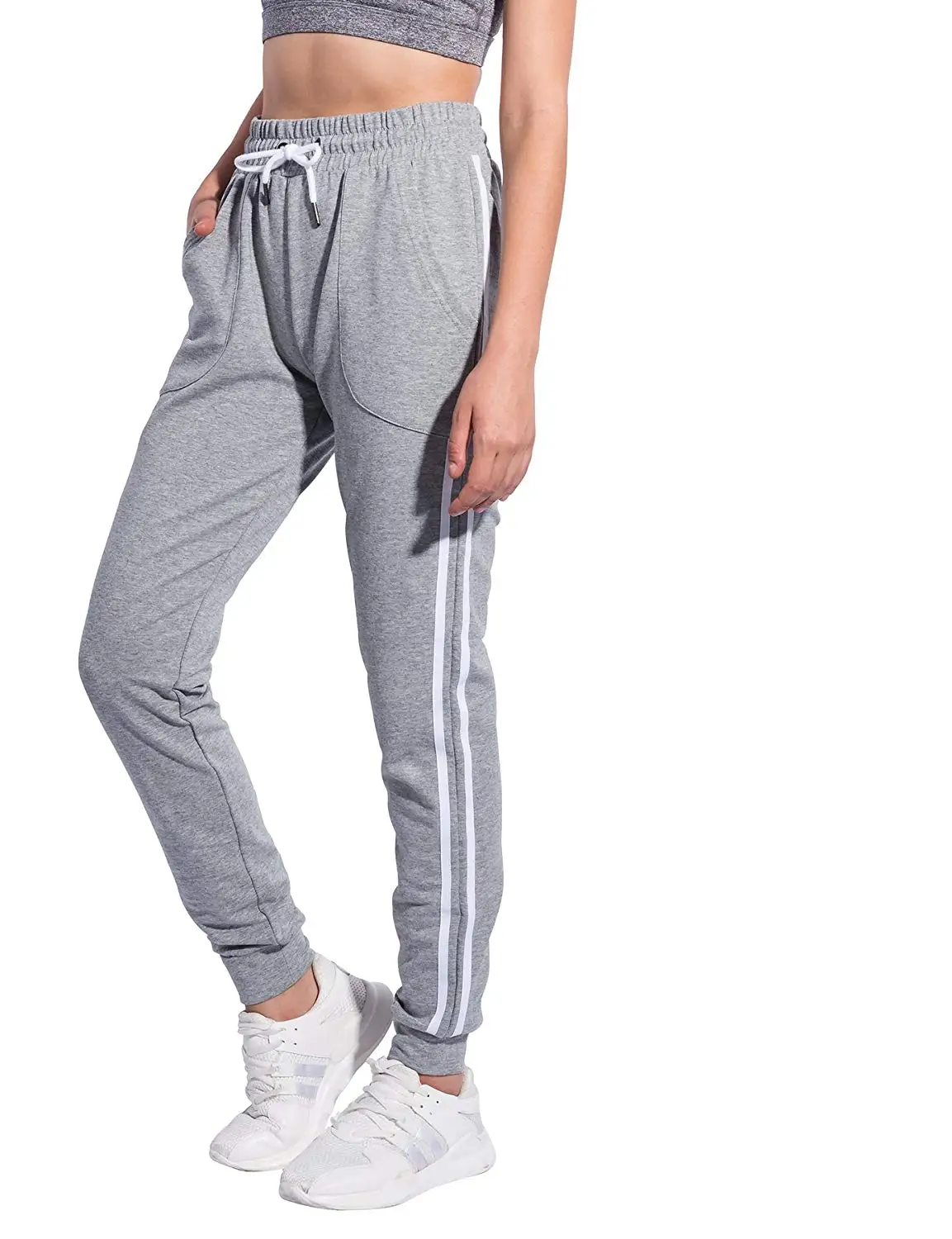 drawstring cuff sweatpants