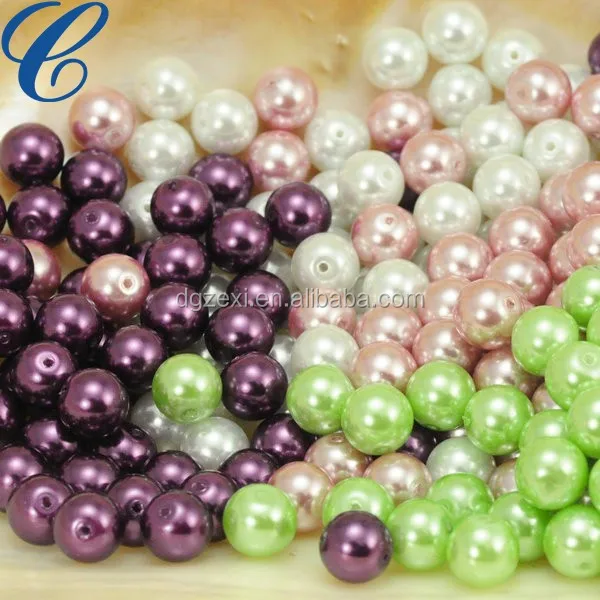 Beautiful Loose Synthetic Pearl No Hole