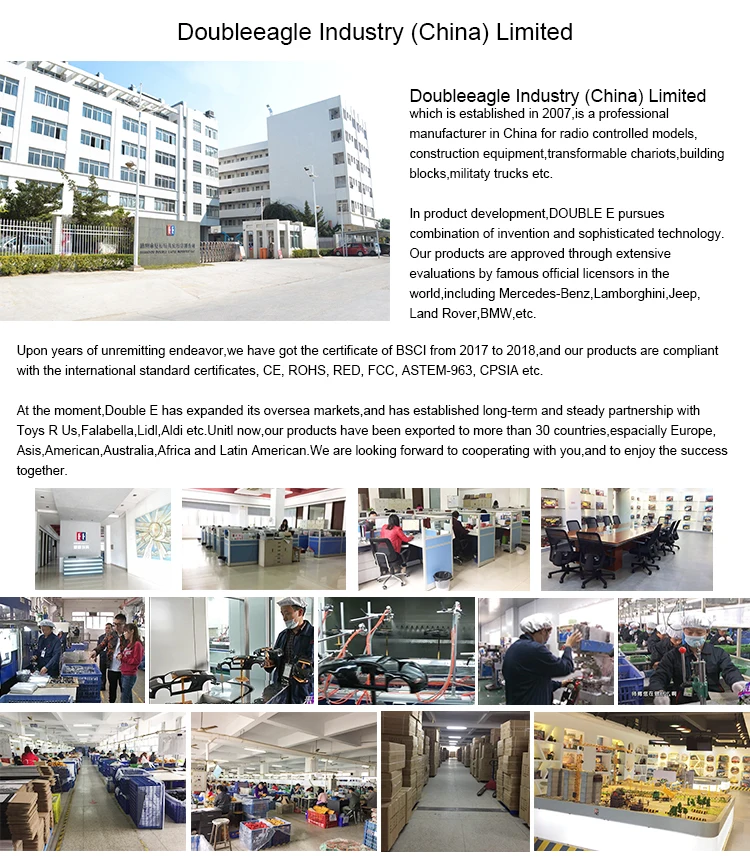 Double E Double E building blocks toy excavator car for kids education