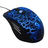 Original high grade programmable Virtual laser cracking design LED light wired gaming mouse from professional manufacturer