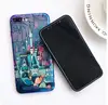 Fireworks Cartoon Phone Case For iphone 7 6 6s 8 Plus X Cases Blu-Ray Castle Soft Back Cover Coque