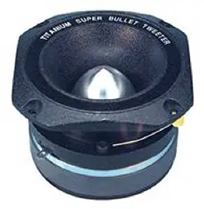 SINGLE PIECE O2 ELEMENT OP22 O2 OP-22 100W 2 inch 107 db Titanium Bullet Tweeter 3.5K-20KHZ 8 Ohm