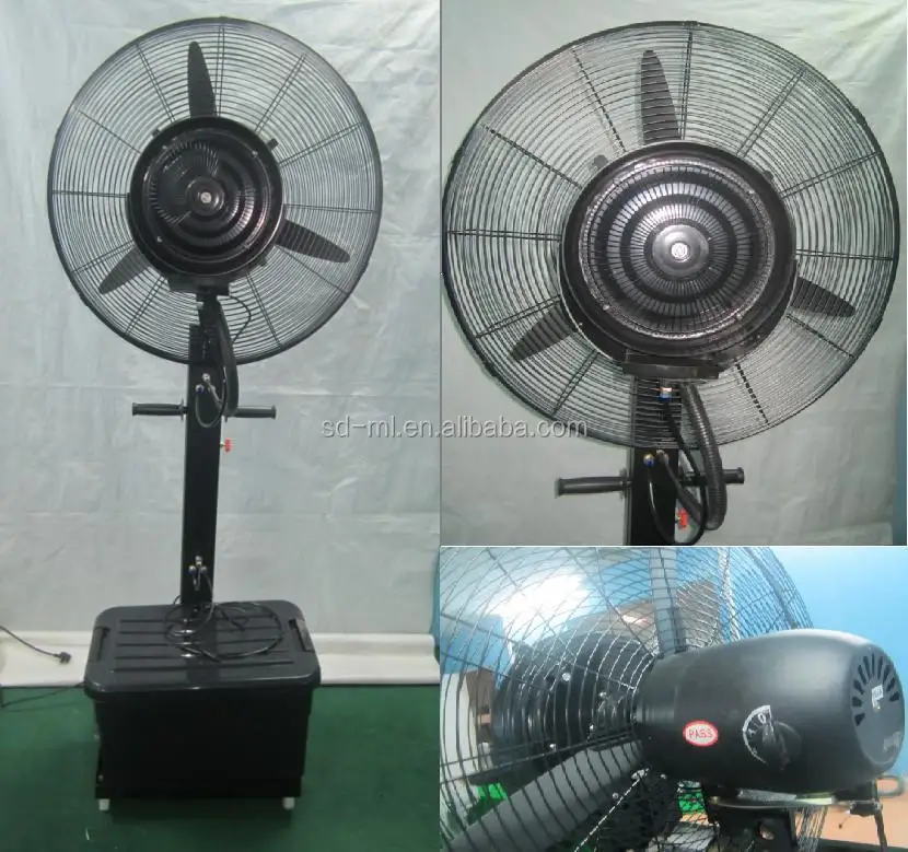 electric fan with ice
