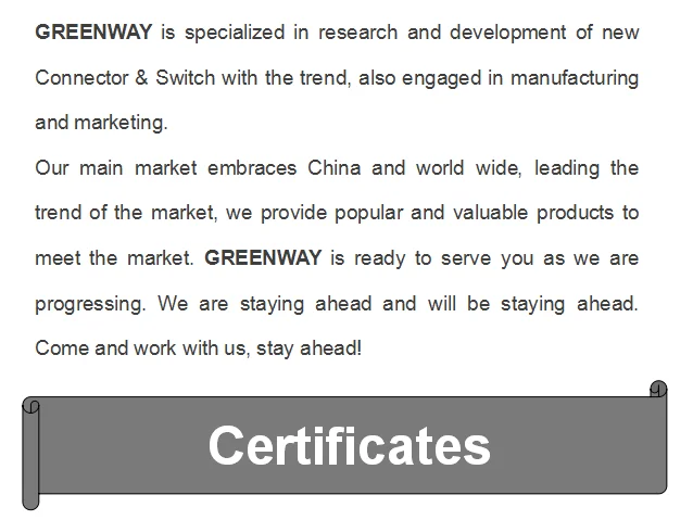 Greenway 898 Low MOQ 100% tested electrical waterproof hermaphrodite wire cable connector for outdoor lamps CE RoHS ETL TUV CQC certificated