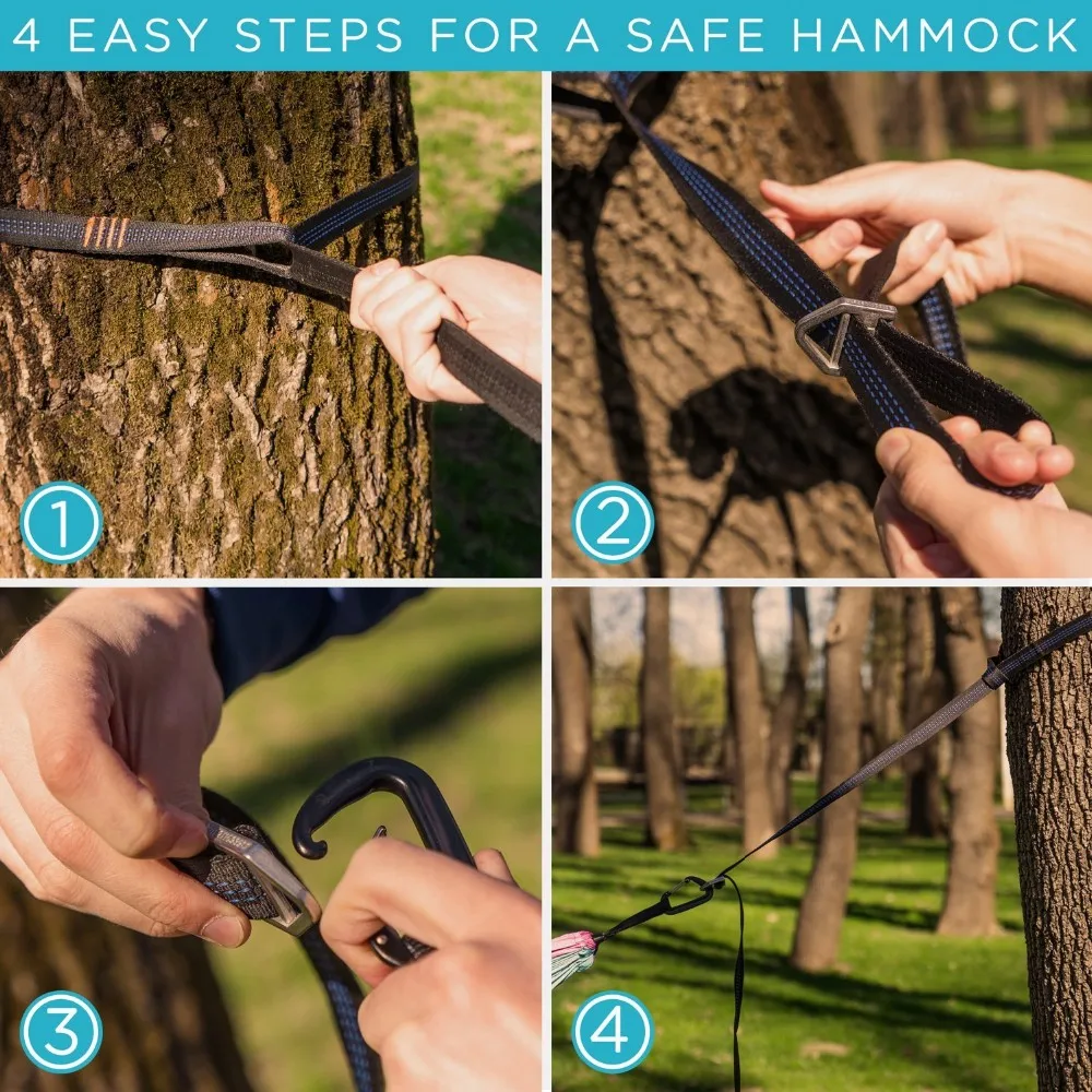 Freely Adjustable Hammock Tree Straps With Cinch Buckle Buy Hammock