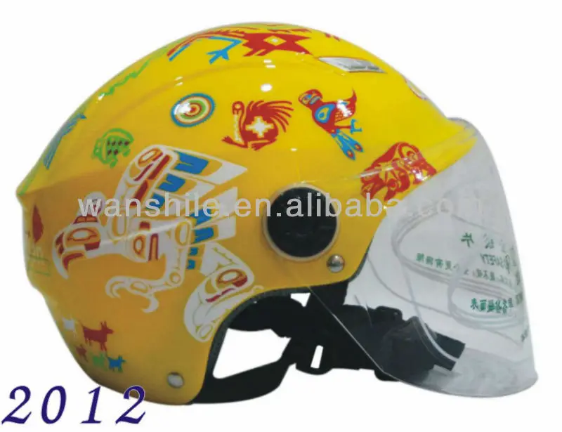Hot Selling 209 Soft Safety Baby Kids Half Face Motorcycle Helmets