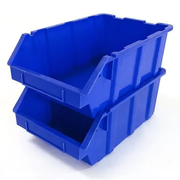 10Pcs Multi Purpose Garage Storage Bins Containers Hardware Parts Rack Open  Front Stacking for Cabinet Workshop