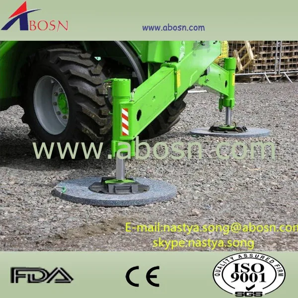 Crane Foot Bearing Support/ Crane Stabilizer Foot Pads /crane Support