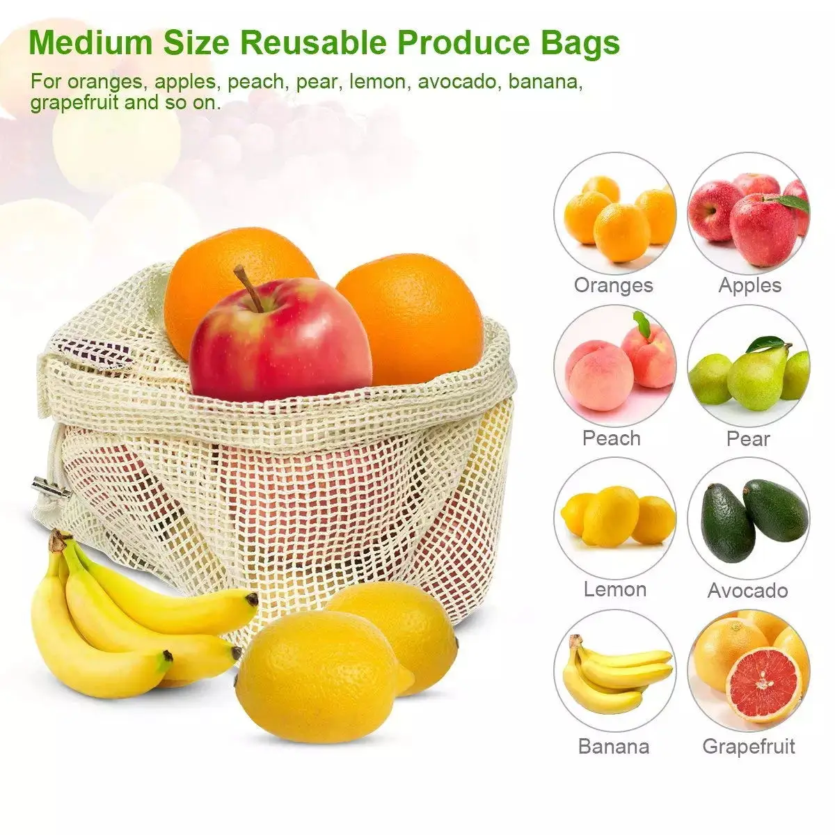 fruit and veg net bags