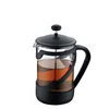 Practical Durable Glass Tea Coffee Maker French Press for Home, Office