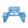 Customized Outdoor Garden Antique Wood Children Kids Picnic Play Table