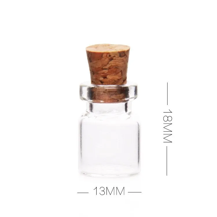 Cheap Mini Clear Wishing Message Glass Bottles Vials With Cork Small Jar Buy Clear Glass