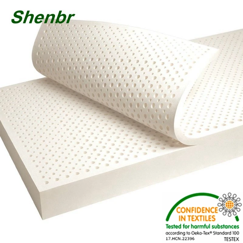
5cm Thickness 100% Natural Latex Roll Up King Size Size Mattress 