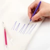 10 Pieces Heat Erasable Pens Disappearing Pen for Patchwork Cross Stitch Fabric Marking - White