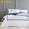 500TC Sateen Embroidery Triple Stripe Bedding Set Bed Sheet