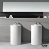 KKR acrylic solid surface sanitary ware cylinder pedestal sink basin bathroom furniture