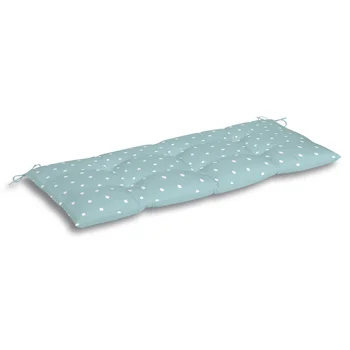 Polka Dot Digital Printing Spun Poly Home Garden Bench Cushions