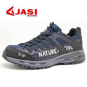 Steel toe rubber sole breathable mesh upper safety shoes for man Steel toe rubber sole breathable mesh upper safety shoes for man