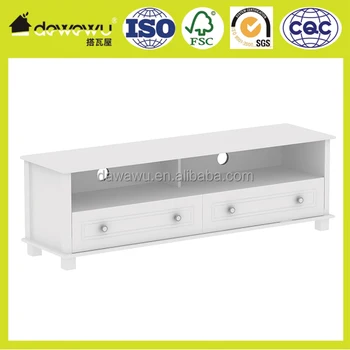 Tv Cabinet Unit White Cupboard Chic Television Stand Dvd Lounge