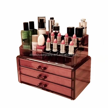 New Style Modern Personalized Material Plastic Makeup Organizer