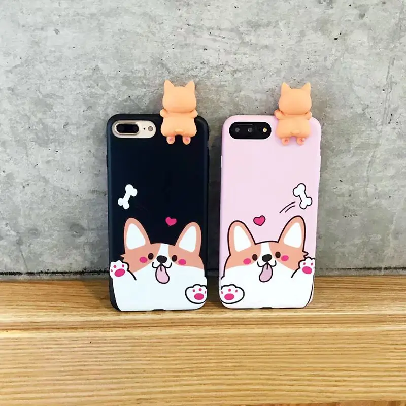3d Corgi Juguete Caso Para Iphone 6 6 Plus Lindo Perro Animal Patrón De Dibujos Animados De Teléfono Tpu Suave Cubierta Trasera Funda Capa Bolsa Buy Alibaba Patrón De Animal Cachorro 3d Animal