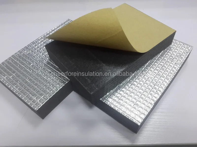 High Quality Self-adheisve Embossed Aluminum Foil Polyolefin Foam Sheet ...