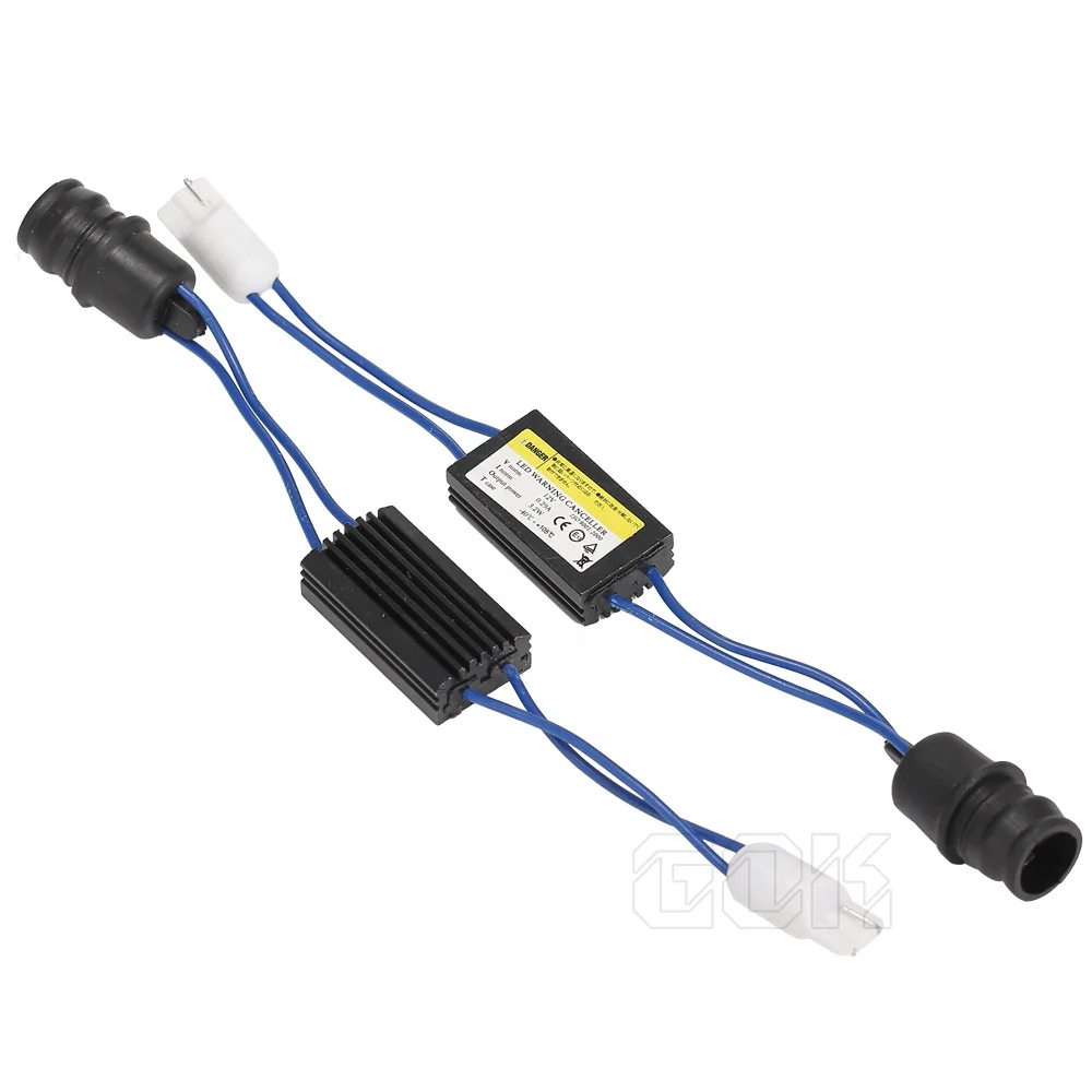 T10 Canbus Cable 12V LED Warning Canceller Decoder 501 T 10 W5W 192 168 Car Lights NO Error Canbus OCB Load Resistor