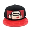 Wholesale DIY Flat Brim kids size lego cap hat with Building blocks