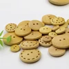 custom any size flat piece wooden sewing buttons