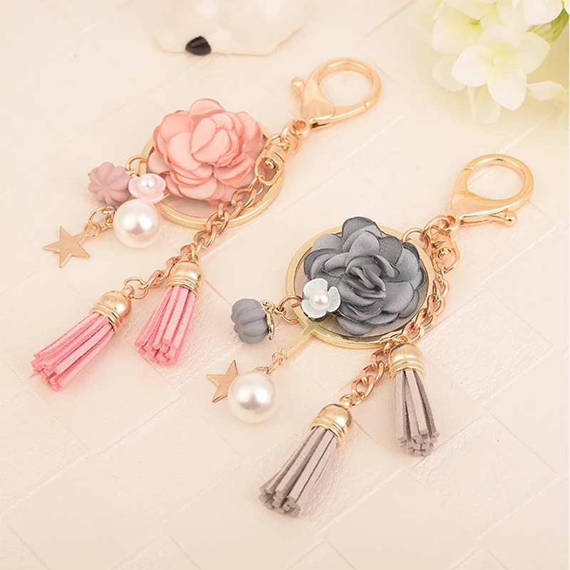 Custom Flower Bag Charms